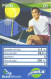 Brazil:Brasil:Used Phonecard, Brasil Telecom, 20 Units, Superbola, Sport, Padel, 2003 - Brasilien