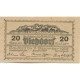 Billet, Autriche, Viehdorf, 20 Heller, Vache 1920-12-31, SPL Mehl:FS 1111a - Autriche