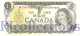 CANADA 1 DOLLARS 1973 PICK 85c AU - Kanada