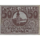 Billet, Autriche, Gmunden, 50 Heller, Mer, 1920, 1920-03-31, SUP, Mehl:FS 240IIa - Autriche