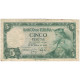 Billet, Espagne, 5 Pesetas, 1954, 1954-07-22, KM:146a, TB - 5 Pesetas