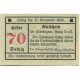 Billet, Autriche, Haag, 70 Heller, Texte, 1920, 1920-12-31, SPL, Mehl:FS 318VIb - Autriche