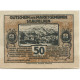 Billet, Autriche, Saalfelden, 50 Heller, Paysage, 1920, SPL, Mehl:FS 859a - Autriche