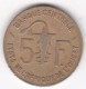 États De L'Afrique De L'Ouest 5 Francs 1977 , En Bronze Nickel Aluminium, KM# 2a - Sonstige – Afrika