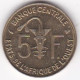 États De L'Afrique De L'Ouest 5 Francs 1997 , En Bronze Nickel Aluminium, KM# 2a - Sonstige – Afrika