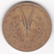 États De L'Afrique De L'Ouest 10 Francs 1975 , En Bronze Nickel Aluminium, KM# 1a - Andere - Afrika
