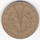 États De L'Afrique De L'Ouest 10 Francs 1976 , En Bronze Nickel Aluminium, KM# 1a - Autres – Afrique