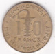 États De L'Afrique De L'Ouest 10 Francs 1982 FAO , En Bronze Aluminium, KM# 10 - Altri – Africa