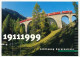 SUISSE - 2 Entiers Postaux  (CPs) - Ouverture De La Ligne Vereina (Chemin De Fer) - 1 Neuve, 1 Obl. Bern - 1er Jour - Stamped Stationery