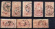 1896 First Olympic Games 12 All Different Cancellations On Olympic Stamps - All Different And Nice Cancels, Most Of Them - Used Stamps