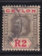 Ceylon          .   SG    .     316d   (2 Scans)    .     O    .    Cancelled - Ceylan (...-1947)