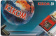 Madagascar - Telecom Malagasy - Kikom - Telephone & Planet, Exp.10.2001, Remote Mem. 30U, Used - Madagascar