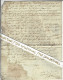 1781 LETTRE AVEC CORRESPONDANCE  NOBLESSE Famille « France De Vaugency » Vogencit  Rouen Pour Paris VOIR HISTORIQUE - Documentos Históricos