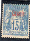 CAVALLE :France Colonies   Année 1883-1900 N° 5   (papier Quadrillé) - Unused Stamps