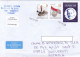 INK STAMP, POSTMAN UNIFORM DETAILS, LOUIS PASTEUR, STAMPS ON COVER, 2022, HUNGARY - Briefe U. Dokumente