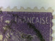VARIETES FRANCE 1926 N° 218 F SURCHARGE = 25 C 35c VIOLET OBLITERE - Used Stamps