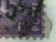 Delcampe - VARIETES FRANCE 1926 N° 218 F SURCHARGE = 25 C 35c VIOLET OBLITERE - Used Stamps