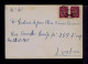 Gc7569 PORTUGAL Date-pmk Mailed 1949 ALCANTARILHA »Lisboa Slogan Pmk - Flammes & Oblitérations