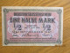 GERMANY   LATVIA  LITHUANIA  KOWNO 1918  1/2  MARK  BANKNOTE , 8-29 - Eerste Wereldoorlog