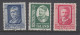 Iceland 1954 - Michel 293-295 Used - Usados