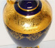 Delcampe - *SUPERBE VASE AIGUIERE PORCELAINE LIMOGES BLEU De FOUR Signé A Prévot DORURE   E - Limoges (FRA)