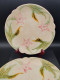 Lot De 2 Assiettes ONNAING Barbotine Majolique Narcisse Diam 21 Cm XIXe  #230409 - Onnaing (FRA)