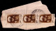 INDIA-AGRICULTURE- COTTON FLOWERS- MARGINAL STRIP ON PAPER-100P- ERROR- FRAME SHIFTING -FU- H2-26 - Agriculture