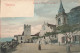 Italie - Taormina - Piazza E Chiesa S. Agostino - Rommier & Jonsa - Colorisé - Animé - Clocher -  Carte Postale Ancienne - Messina