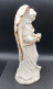 Archange Musicien Bandonéon Porcelaine Fine ANDENNE 1950 Ht 25cm #230416 - Sonstige & Ohne Zuordnung