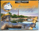 FRANCE - Pre-stamped Postcards / Cartes Postales Pret-à-poster PACK MONUMENTS OF PARIS (6 Cards + Pen) - Konvolute: Ganzsachen & PAP