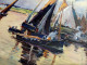 Delcampe - Voiliers Sur L'eau/ Sailing Ships On The Water, 1940 - Huiles