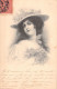 ILLUSTRATEUR SIGNEE VIENNE -  Portrait De Femme Au Chapeau - N°322 - Carte Postale Animée - Vienne