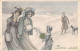 ILLUSTRATEUR SIGNEE VIENNE - Bonne Année - 2 Femmes Et Petite Messagére - 5131 - Carte Postale Animée - Vienne