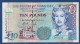 GUERNSEY - P. 57c -  10 Pounds ND (1995 - 2023) UNC, S/n E000232  - LOW NUMBER - Guernsey