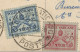 VATICAN - SPECTACULAR  4 L 20 C FRANKING (9 STAMPS) ON REGISTERED PC (VIEW OF ROMA) TO FRANCE - 1932 - Lettres & Documents