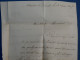 BQ12 FRANCE   BELLE LETTRE CURIOSITé RR 1867  DE LA MAISON D ARRET DE DUNKERQUE +N°21 +AFFRANCH.INTERESSANT +++ - 1862 Napoleon III