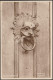 Sanctuary Knocker, Durham Cathedral, Durham, C.1920s - RP Postcard - Durham City