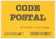 CODE POSTAL - Carte Postale De Service - Passe Partout - Official Stationery