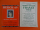 France Spécialisé BERCK 1969 + Catalogue De Georges Monteaux France Spécialisée De 1985 Voir Tables Des Matières - Frankreich