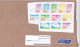 WORDS, STAMPS ON COVER, CARDBOARD, 2022, NETHERLANDS - Brieven En Documenten