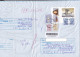 COAT OF ARMS, POLAR EXPLORER, PLANE, NICE STAMPS ON REGISTERED PLASTIC COVER, 2020, RUSSIA - Storia Postale