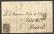 SPAIN. 1869. ENTIRE. ALMAGRO TO MADRID. SAMUEL MEDINA. - Storia Postale