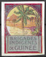 WWI WW1 Vignette Cinderella Delandre FRANCE Brigades Indigènes De Guinée MNH** GOMME ORIGINALE VERY FINE - Cinderellas