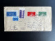 TURKEY 1959 REGISTERED LETTER ISTANBUL TO MONSHEIM 07-04-1959 TURKIJE TURKIYE - Brieven En Documenten