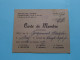 Am. Des Anciens COMBATTANTS 14-18 * 45-45 Com. De BEEZ ( Zie / Voir Scans ) 1952 ( Carte De Membre ) ! - Cartes De Membre