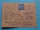 Féd. Royale & Nat. Des Vétérans Militaires De S. M. Léopold II 1865-1909 ( Zie / Voir Scans ) 1961 ( Membre Sect.216 ) ! - Cartes De Membre