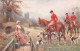 CHASSE à Courre - Illustration Non Signée - Carte Postale Ancienne - Jagd