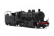 Jouef - Locomotive Vapeur 140 C 38 Noir Filets Rouges ép. III Réf. HJ2406 HO 1/87 - Locomotives