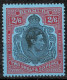 Bermuda 1938 / KGVI 2/6 Shilling Perf. 13  MH (*) - Bermuda