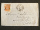 AV20 FRANCE EMIS. DE BORDEAUX N°48 SUR  LETTRE  INCOMP. 1873  NEUCHATEL A LAFEUILLIE ++AFF. PLAISANT    + - 1870 Uitgave Van Bordeaux